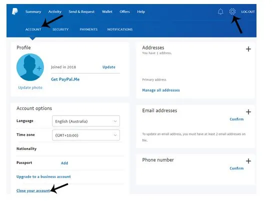 只需 5 個簡單步驟即可取消 PayPal 帳戶